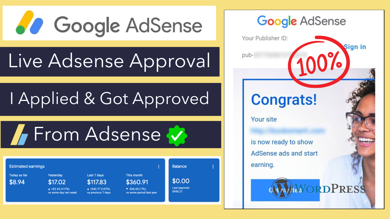 live adsense approval techs4best